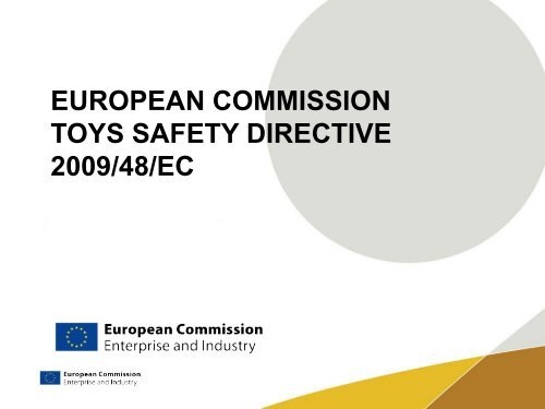 欧盟儿童产品合规要求